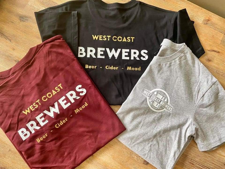 West Coast Brewers T-shirts