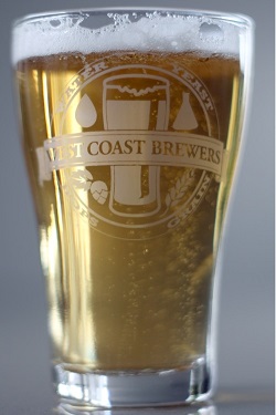 West coast brewers glass